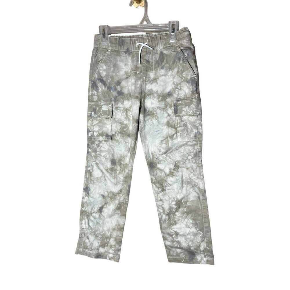 Pacsun Kids‎ Elastic Waist Cargo Pants Cloud Print Size 8